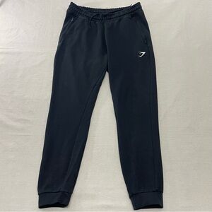 Gymshark React Jogger Pants Mens Large Black Athletic Tapered Fit Workout